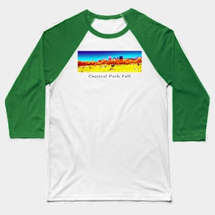 Central Park Fall Light Baseball T-Shirt